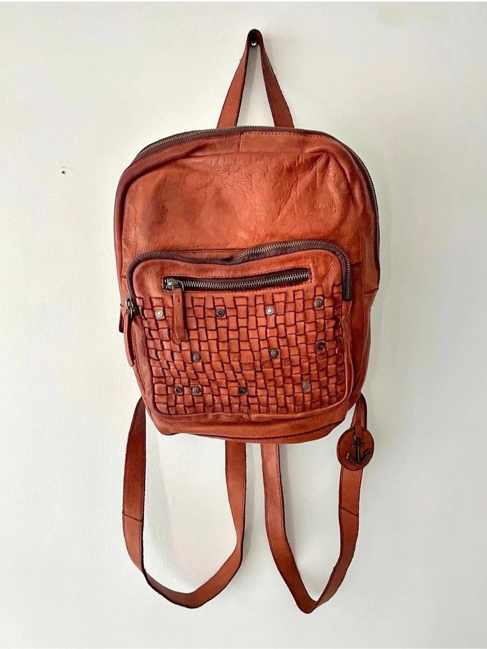 Harbour 2nd Meghan Brown Leather Backpack